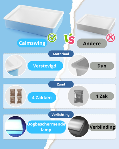 CalmSwing™ | Zandschilderdoos